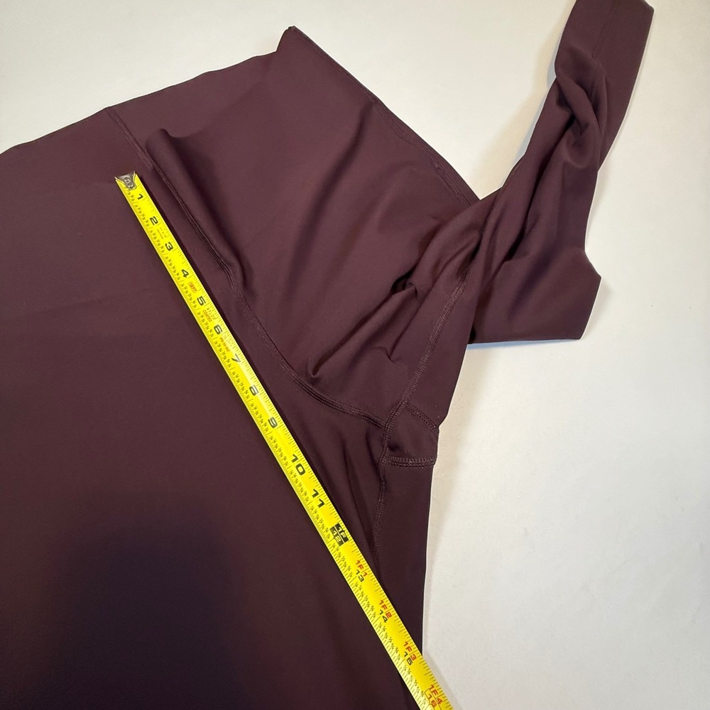 Old Navy Active Powersoft Sculpt Leggings XL Burgundy Go-Dry High Rise Workout - Picture 7 of 8